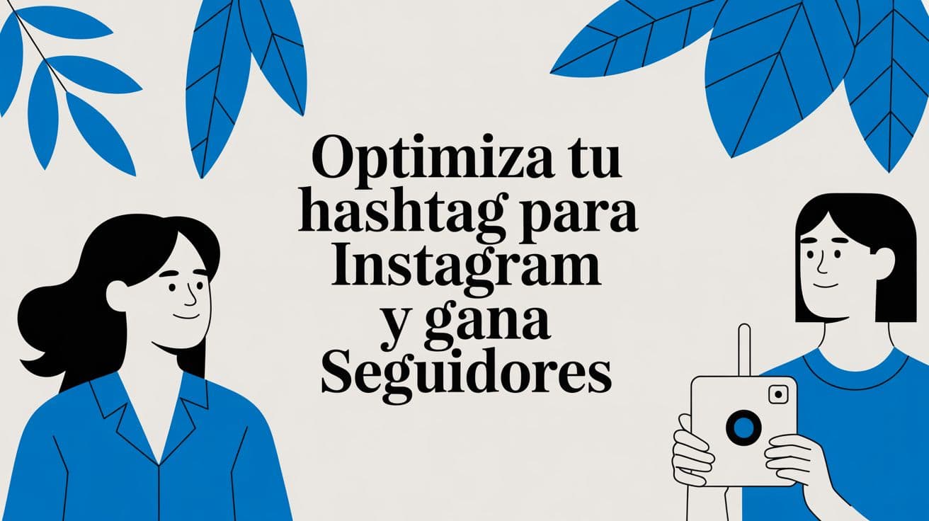 Optimiza tu hashtag para Instagram y gana seguidores