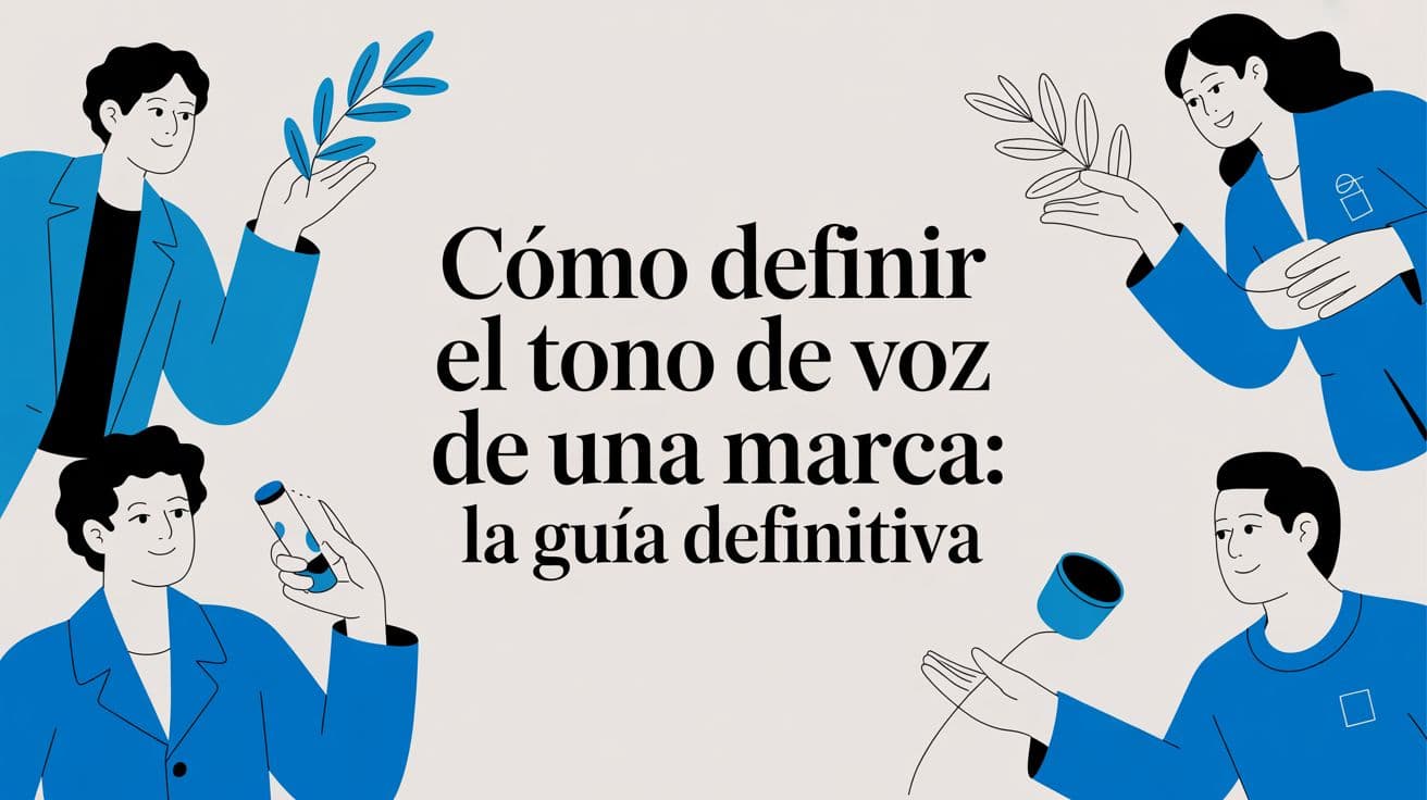 Cómo definir el tono de voz de una marca: La guía definitiva